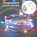 100 LED Girlianda, Spalvota