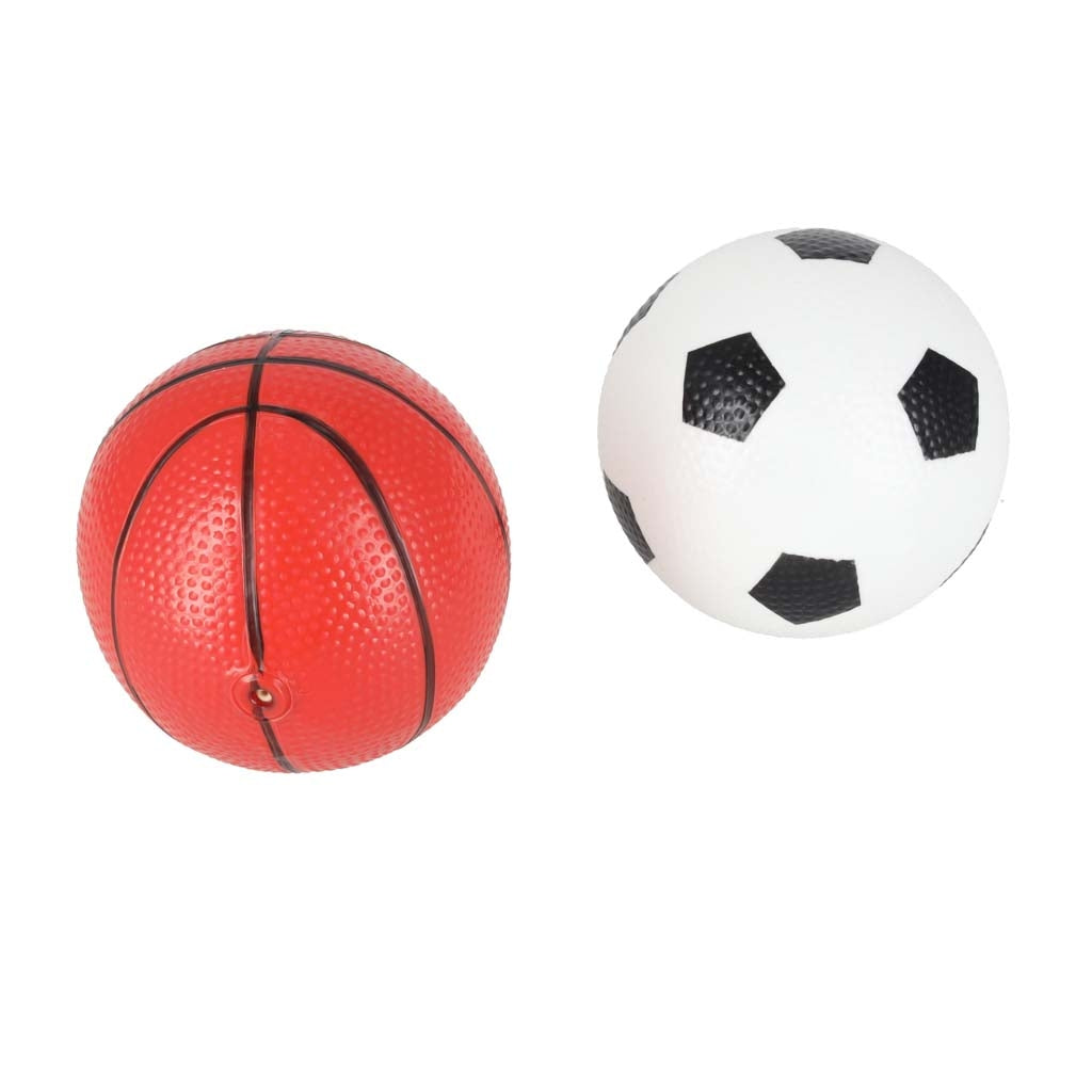 2in1 sporto rinkinys vaikams – futbolo vartai ir krepšinio lenta