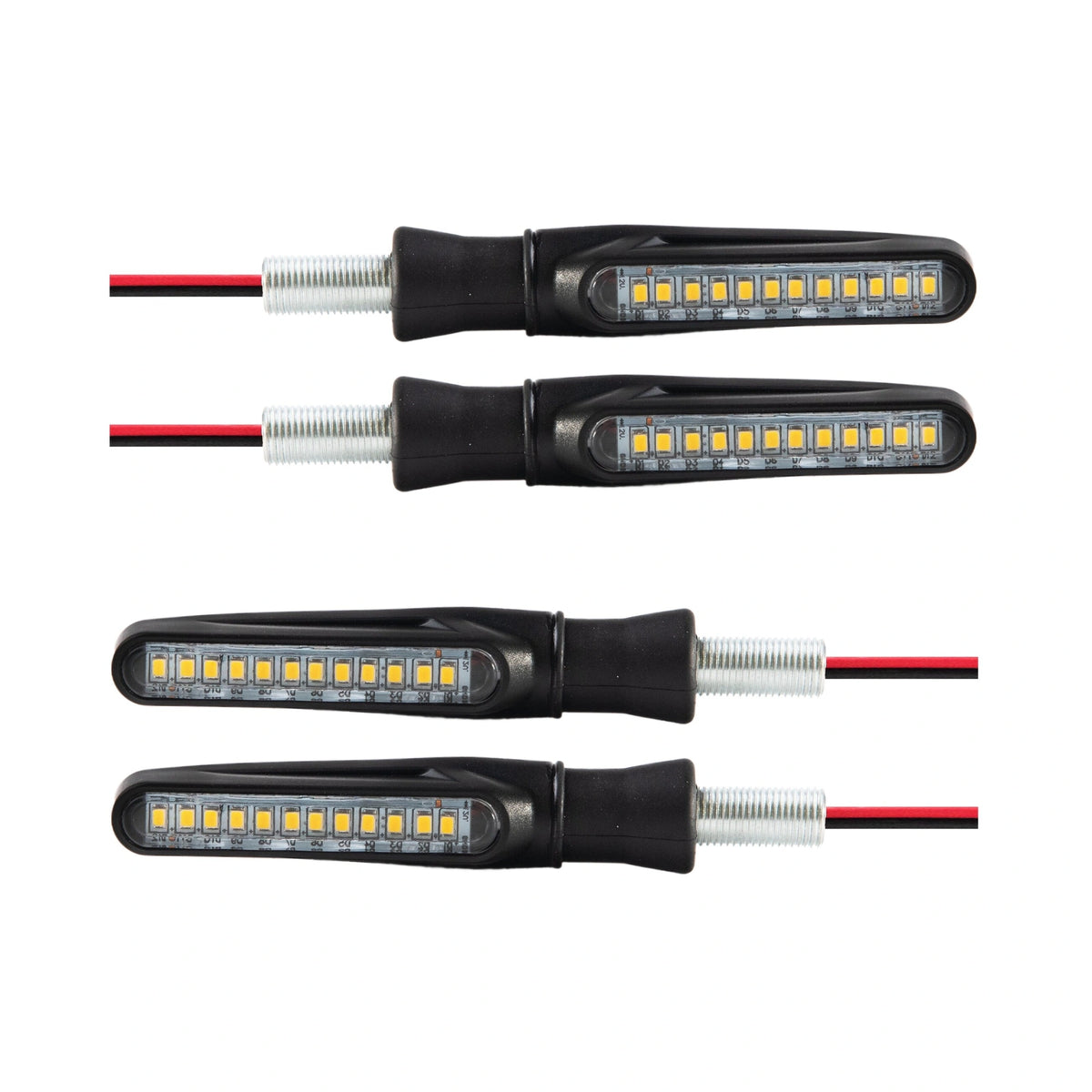 Dinaminių LED posūkių žibintų rinkinys, 4 vnt., 12 V