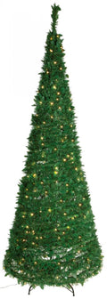 LED išskleidžiama eglutė 250 CM.