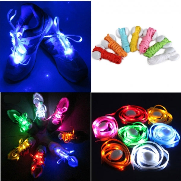 LED šviečiantys batų raišteliai - Oranžinė