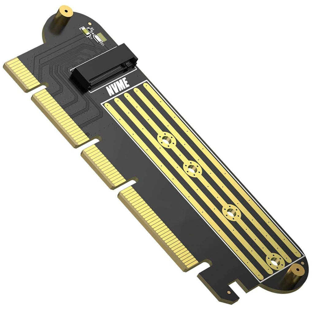 M.2 NVMe disko adapteris