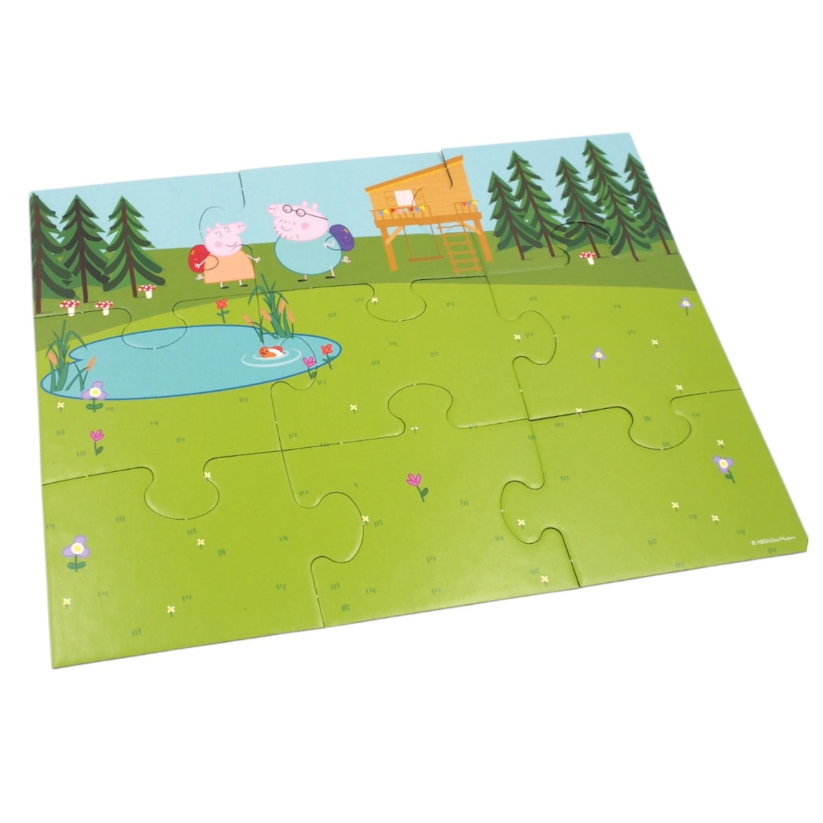 Magnetinis dėlionės rinkinys Peppa Pig – Trefl Primo