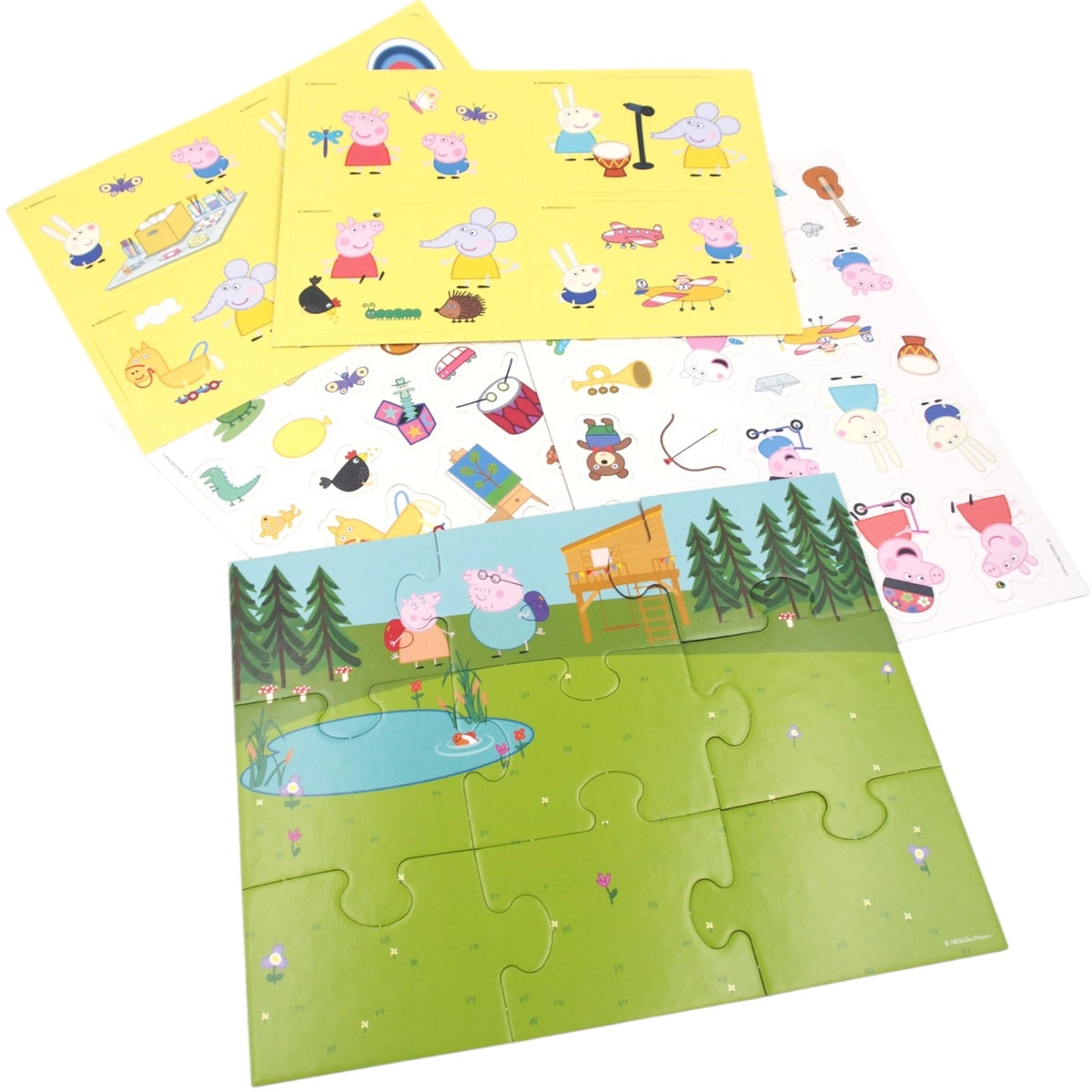 Magnetinis dėlionės rinkinys Peppa Pig – Trefl Primo