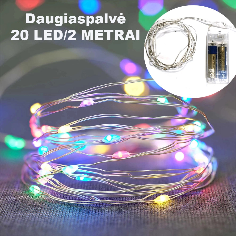Prekes nuotrauka 20LED/MULTICOLOR