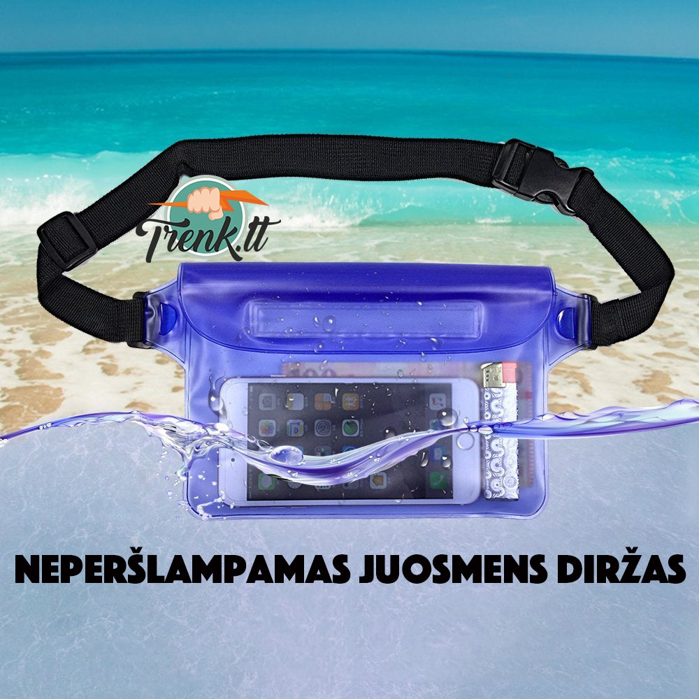 Neperšlampamas juosmens diržas - Skaidri