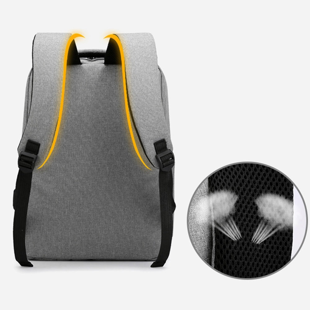 Nešiojamo Kompiuterio Kuprinė Su USB Lizdu - Mėlyna
