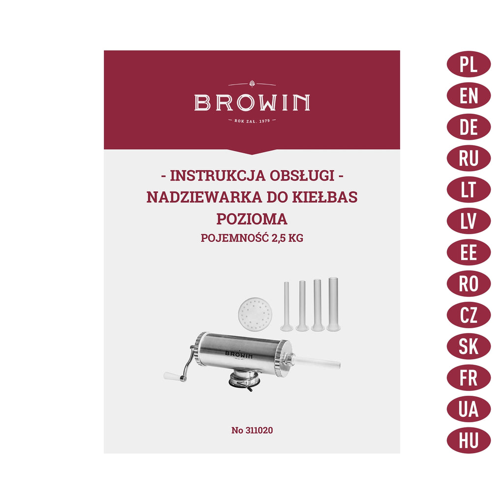 Rankinis horizontalus kimštuvas 2,5kg