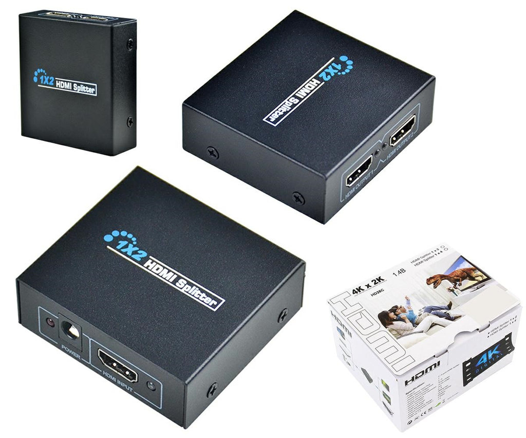 Skirstytuvas SPLITTER HDMI 1x2 4K