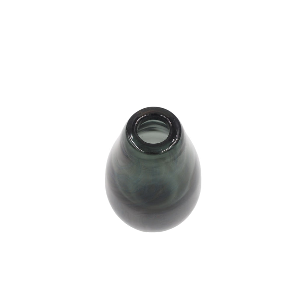 Stiklinė vaza namų kvapams su lazdelėmis JUODA