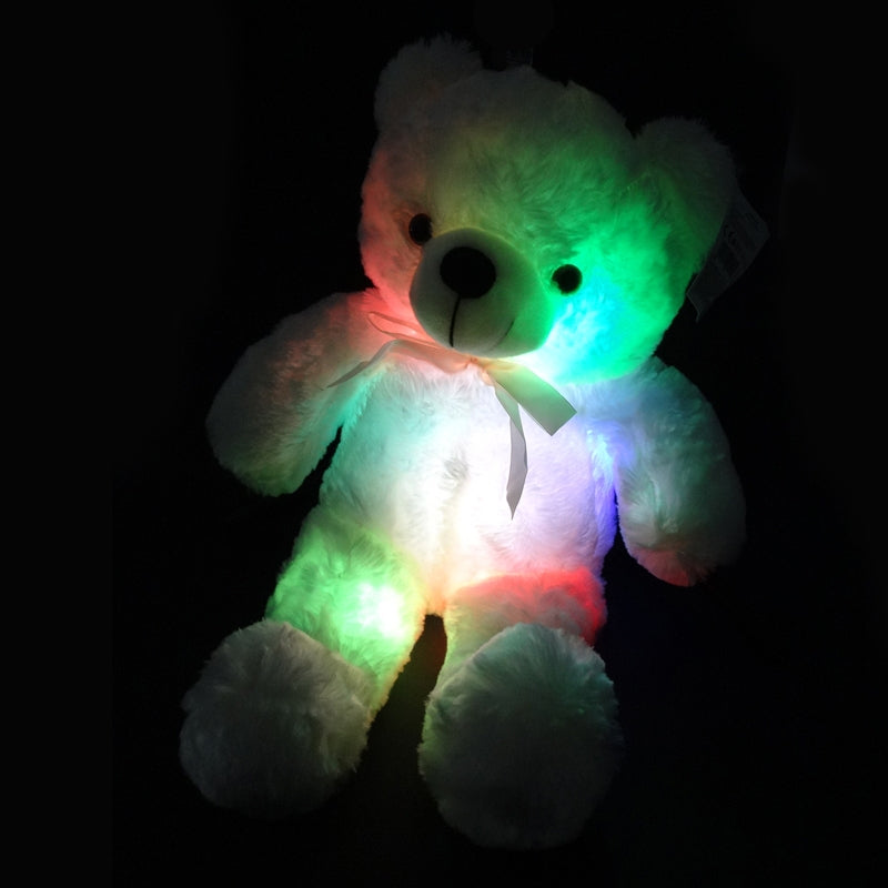Šviečiantis pliušinis meškiukas